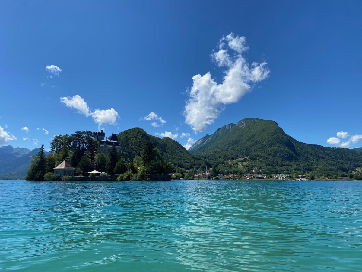 Duplex A 120 M Du Lac D'Annecy Duingt Eksteriør billede