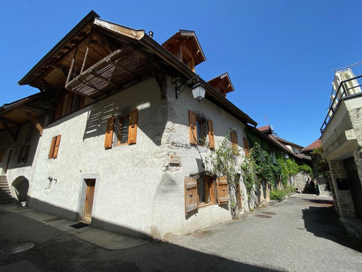 Duplex A 120 M Du Lac D'Annecy Duingt Eksteriør billede