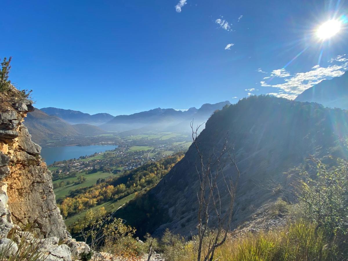 Duplex A 120 M Du Lac D'Annecy Duingt Eksteriør billede