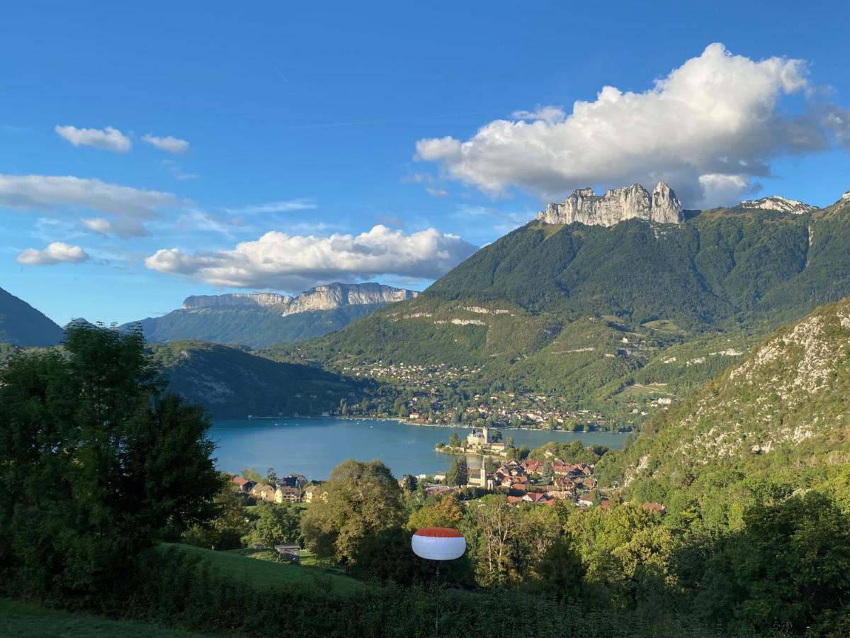 Duplex A 120 M Du Lac D'Annecy Duingt Eksteriør billede